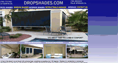 Desktop Screenshot of dropshades.com